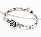 Or Paz Rose Wheat Chain Bracelet, 23g, Sterling Silver, 7-1/4"